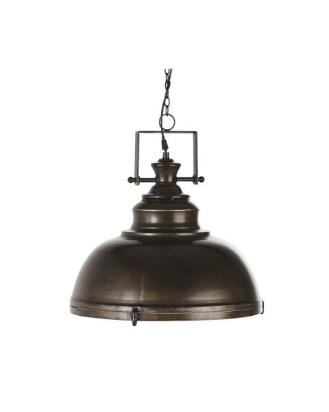 lámpara de techo de estilo industrial de metal envejecido