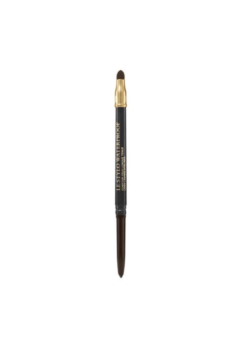 Pen, Eye, Brown, Eye liner, Cosmetics, Office supplies, Writing implement, Writing instrument accessory, Pencil, Metal, 