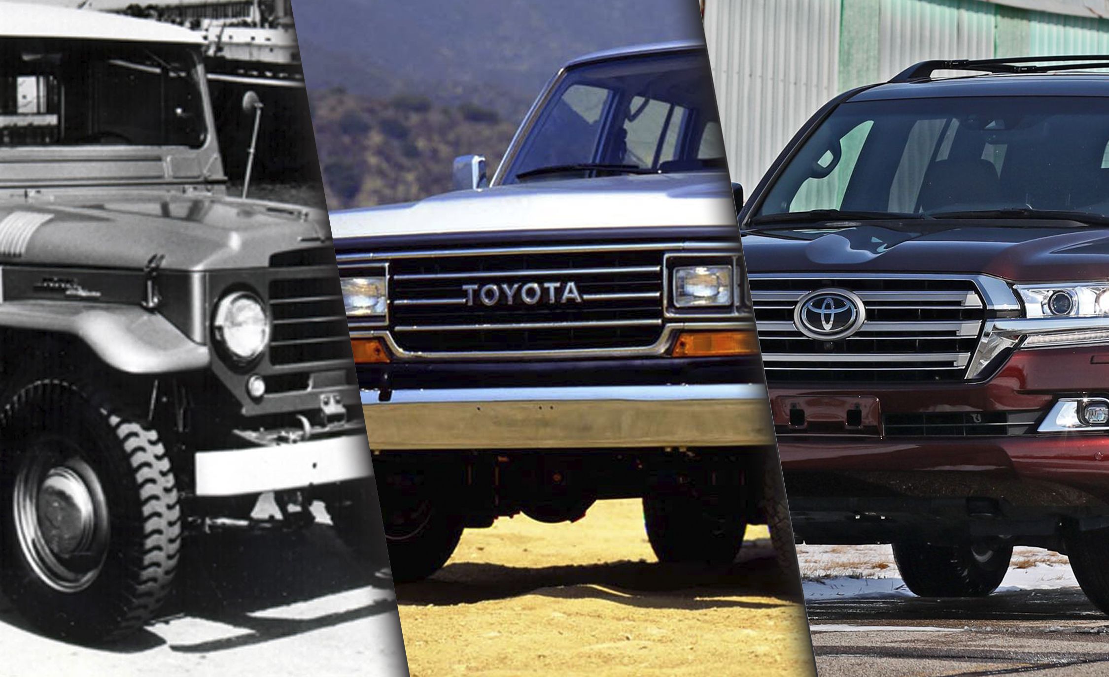 A Visual History Of The Toyota Land Cruiser Feature Car And Driver