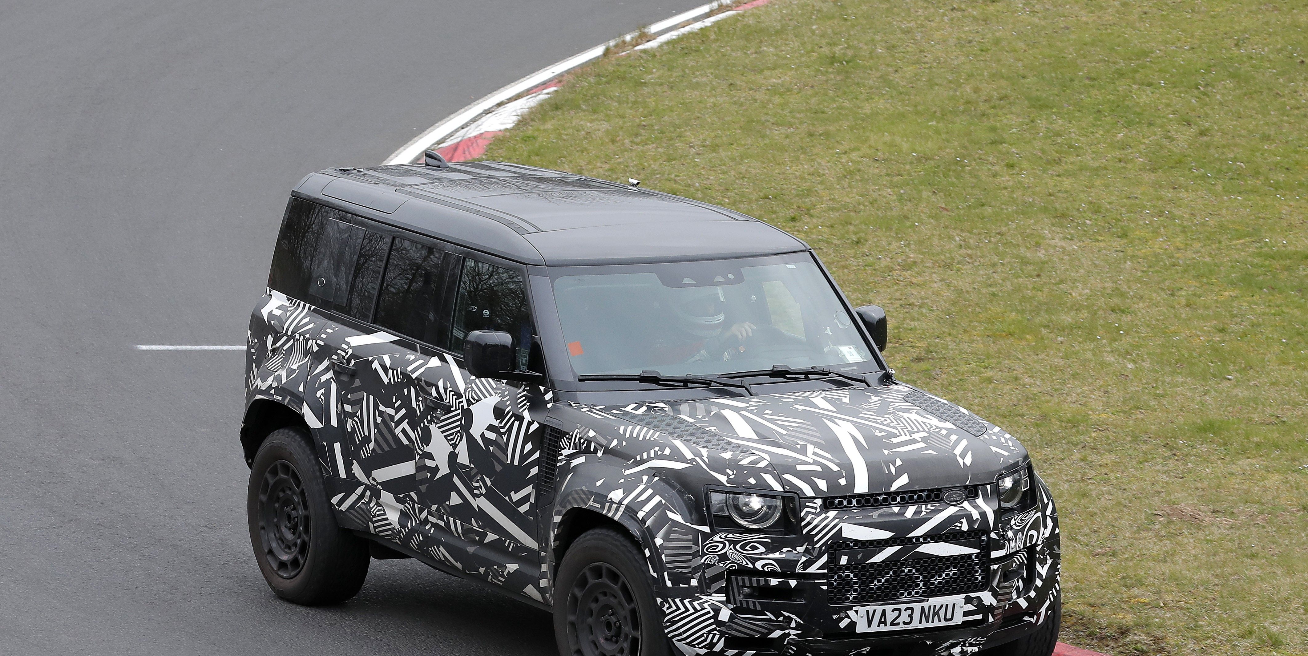 Why Land Rover Tested Its New 5500-LB, 626-HP Defender Octa on the Nurburgring
