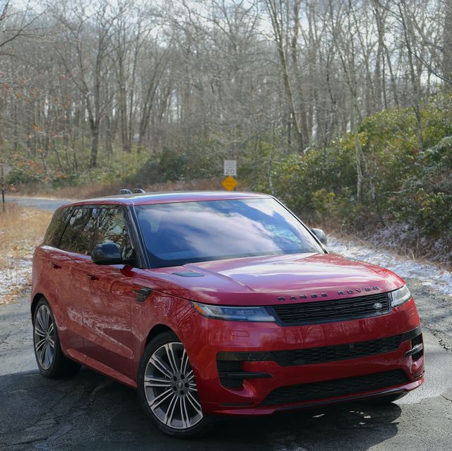 2023 land rover range rover sport in red