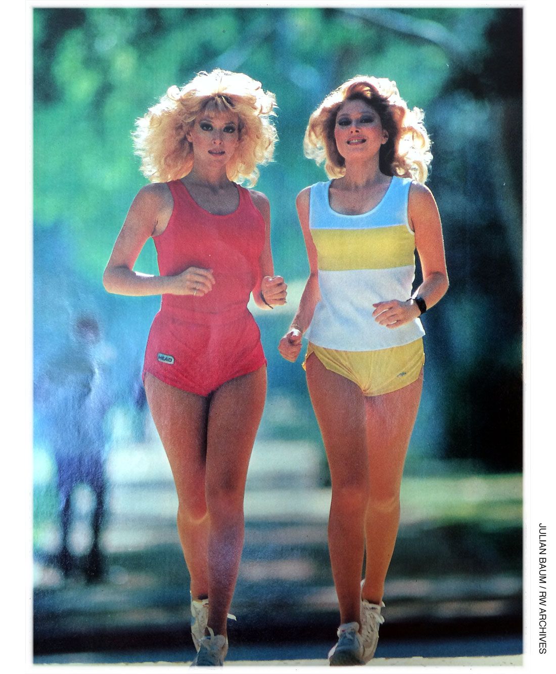 1980s running shorts