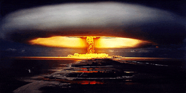 comparamos las bombas atómicas actuales con las de la segunda guerra mundial