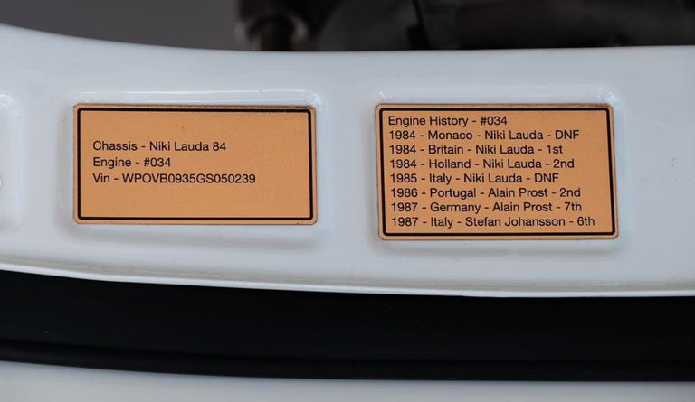 porsche 911 engine number