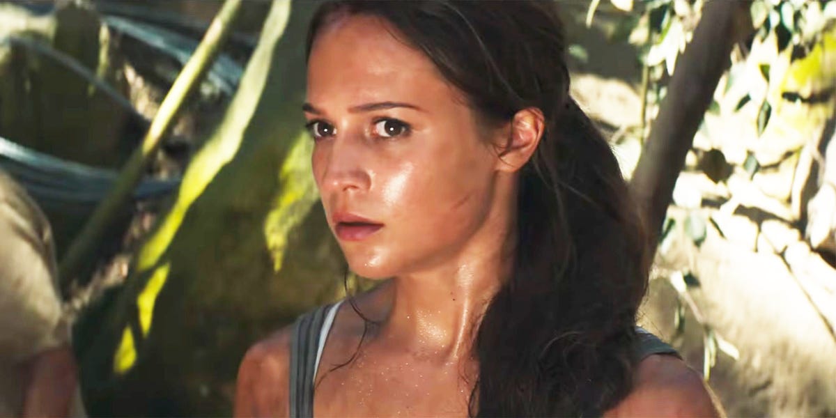 Alicia Vikander in Second Tomb Raider Trailer - Lara Croft Stunts in ...