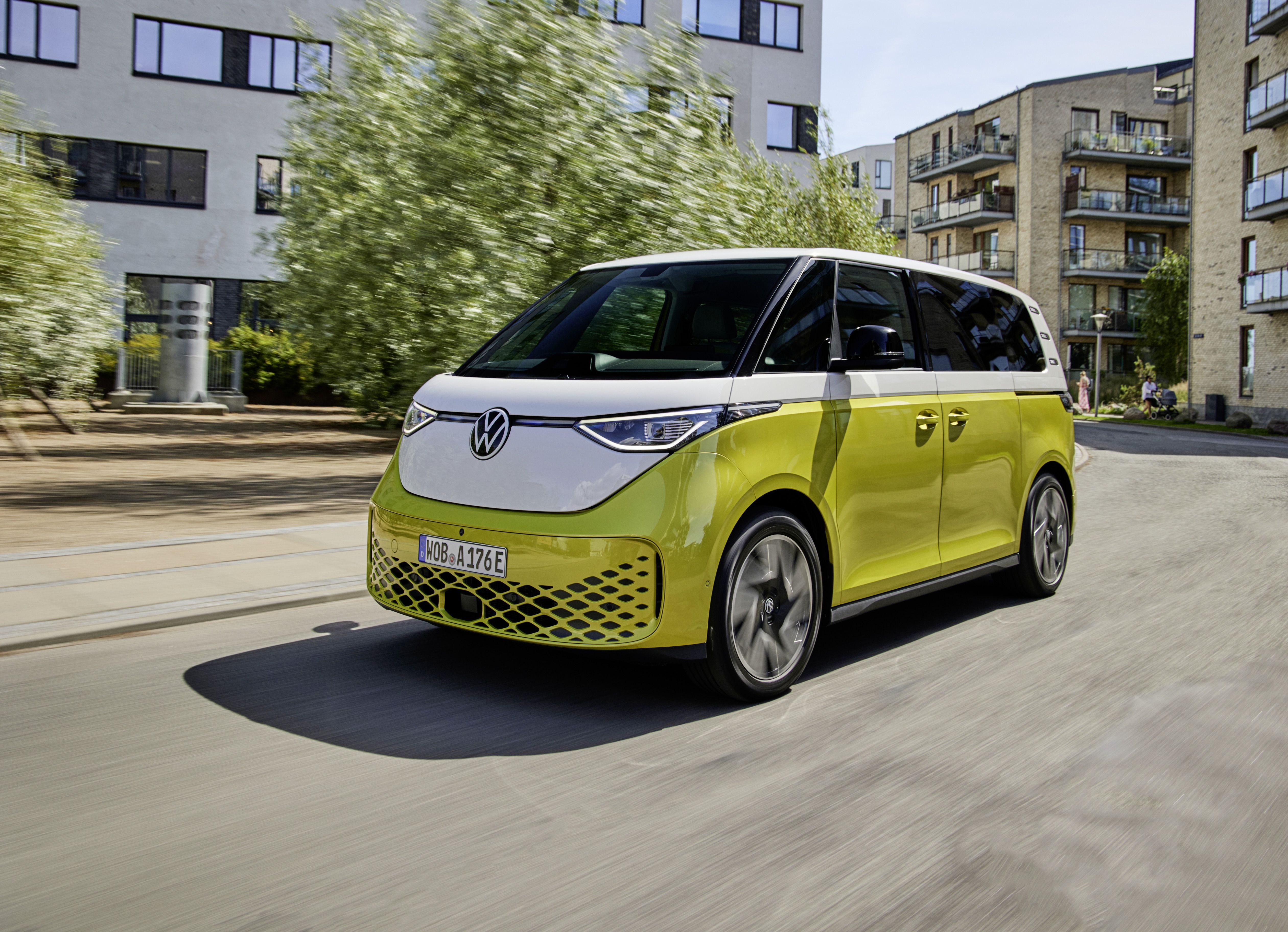 VW unveils the larger ID.Buzz electric van headed to North America