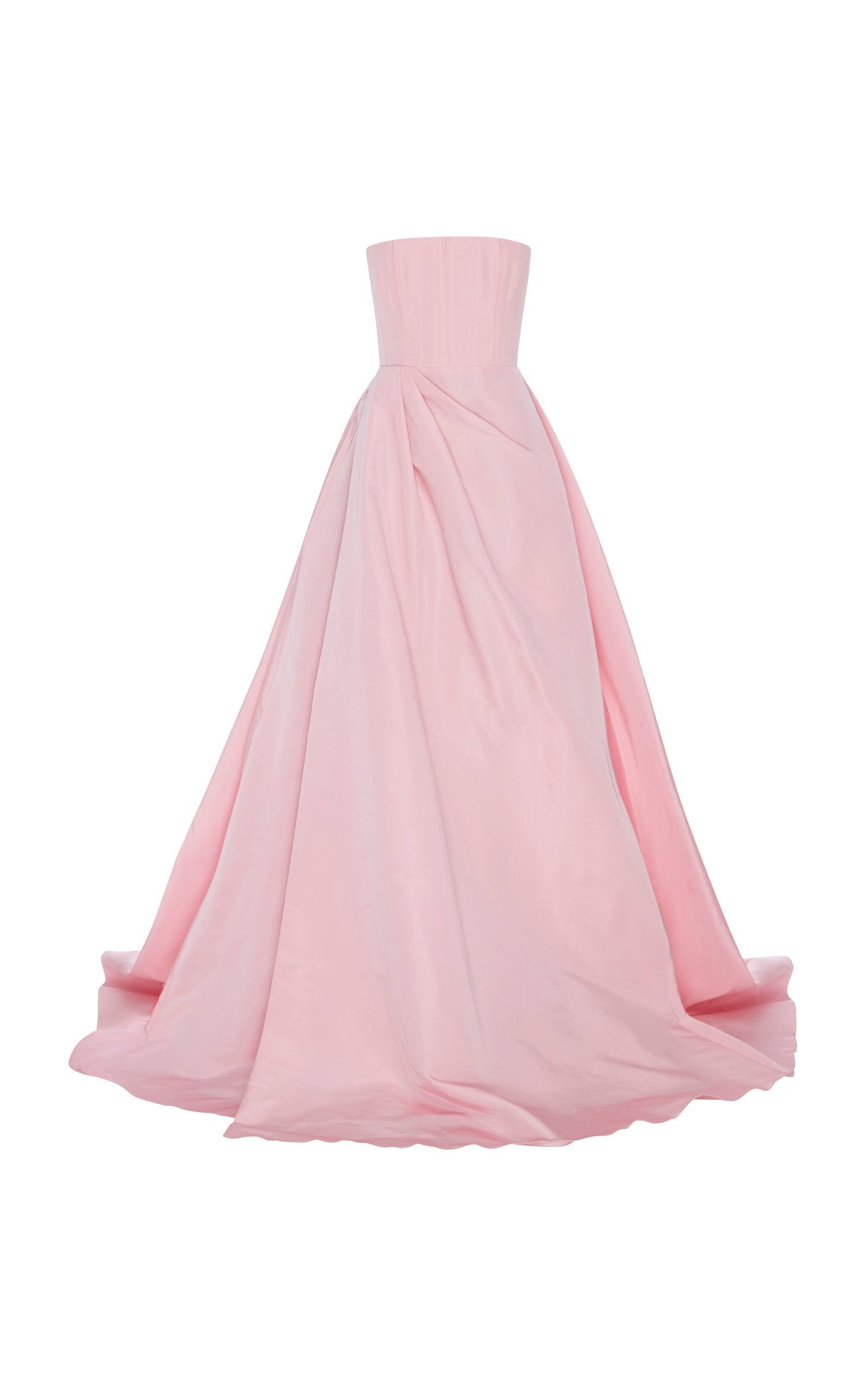 pink wedding gowns