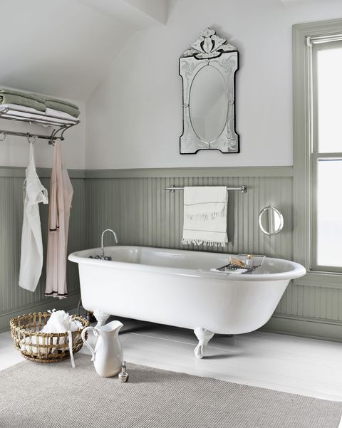 Clawfoot Tub Ideas For Your Bathroom, Corner Clawfoot Bathtub Design