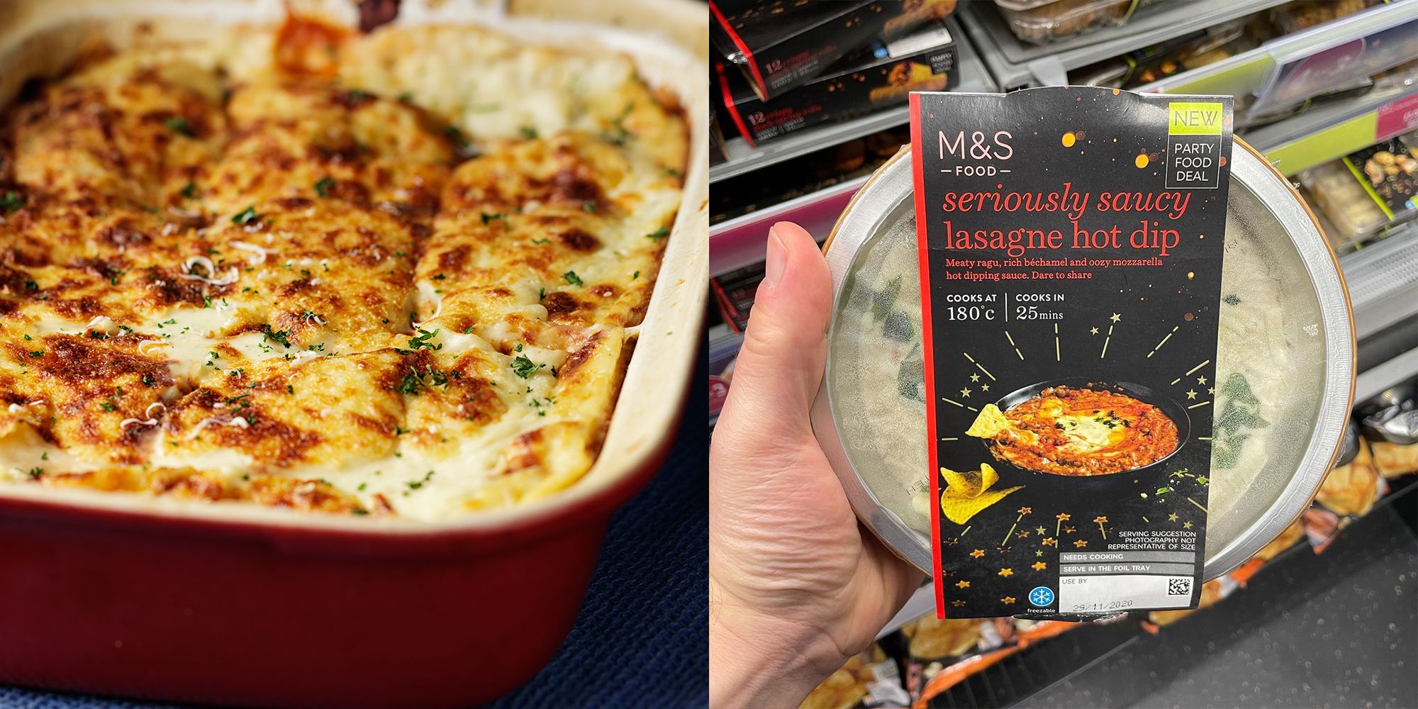 marks and spencer christmas party food