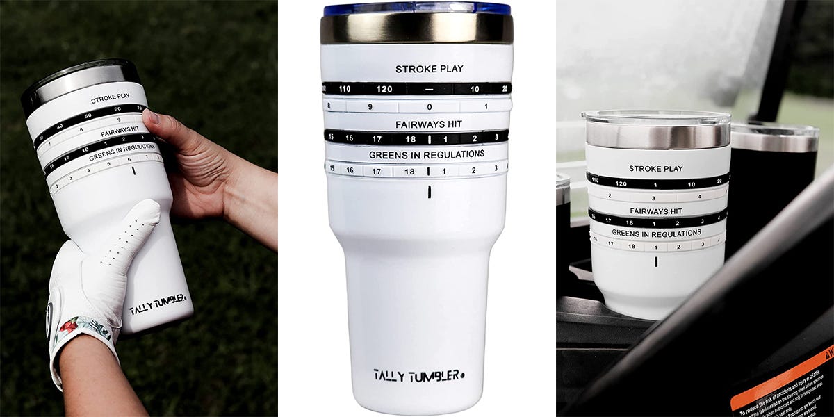 We Might Just Be Obsessed With This Super-Cool Golf Tumbler