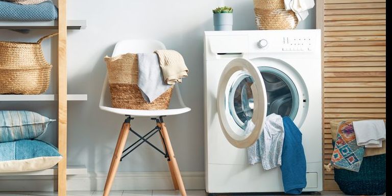 washing underwear in washing machine