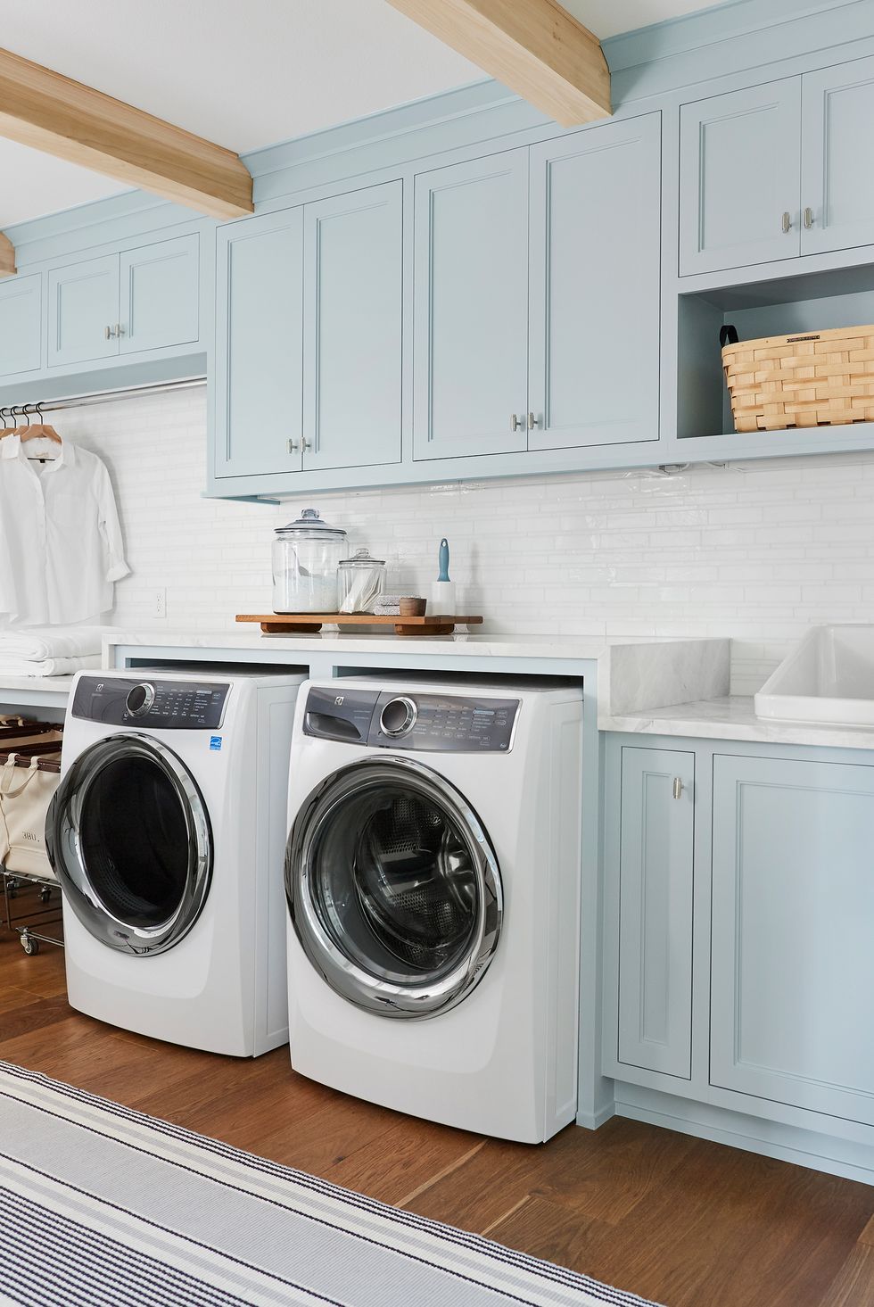 17 Small Laundry Room Ideas - Small Laundry Room Storage Tips