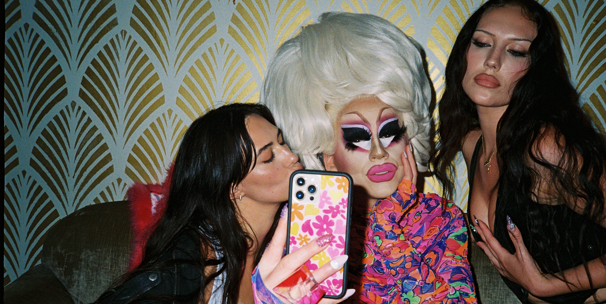 Trixie Mattel and Wildflower Cases Dropped A New Groovy Phone Case Just In Time For Pride