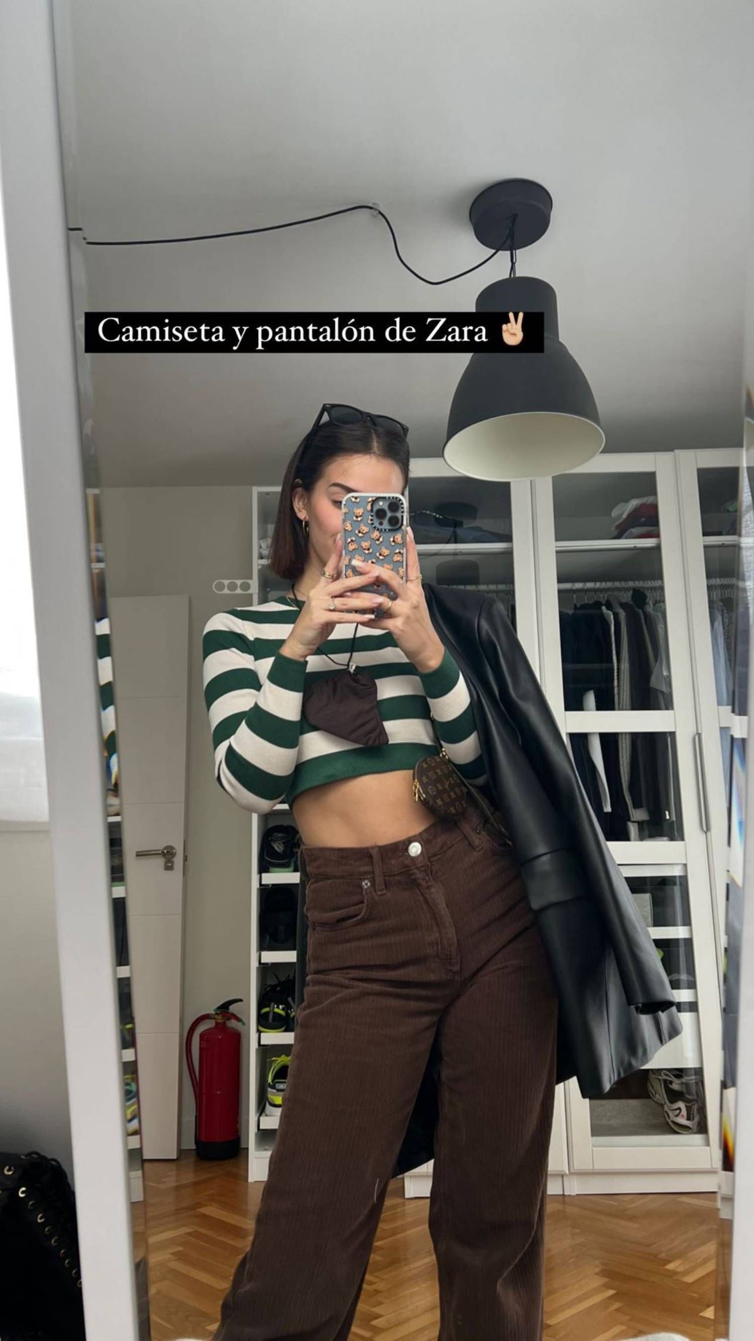 Laura Escanes tiene pantalón de pana Zara que mejor sienta