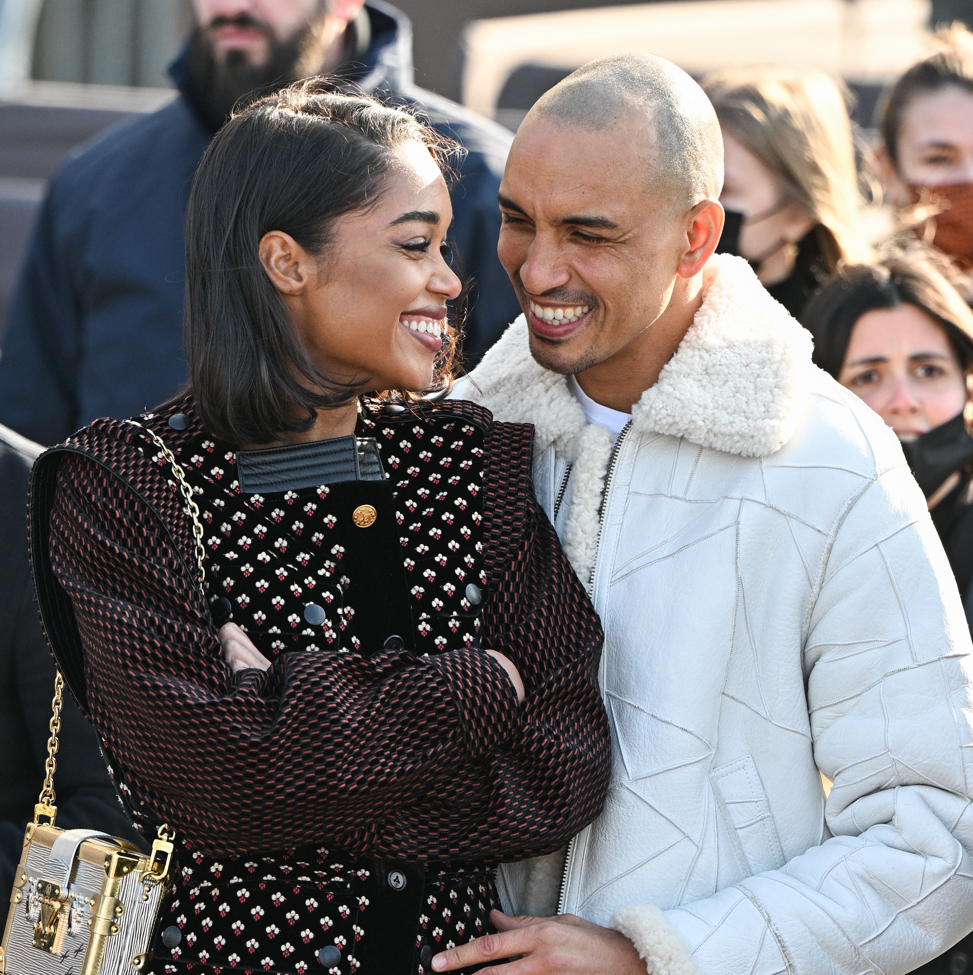 Laura Harrier and Fiancé Sam Jarou Have 