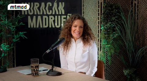 laura madrueño en el podcast 'huracán madrueño'