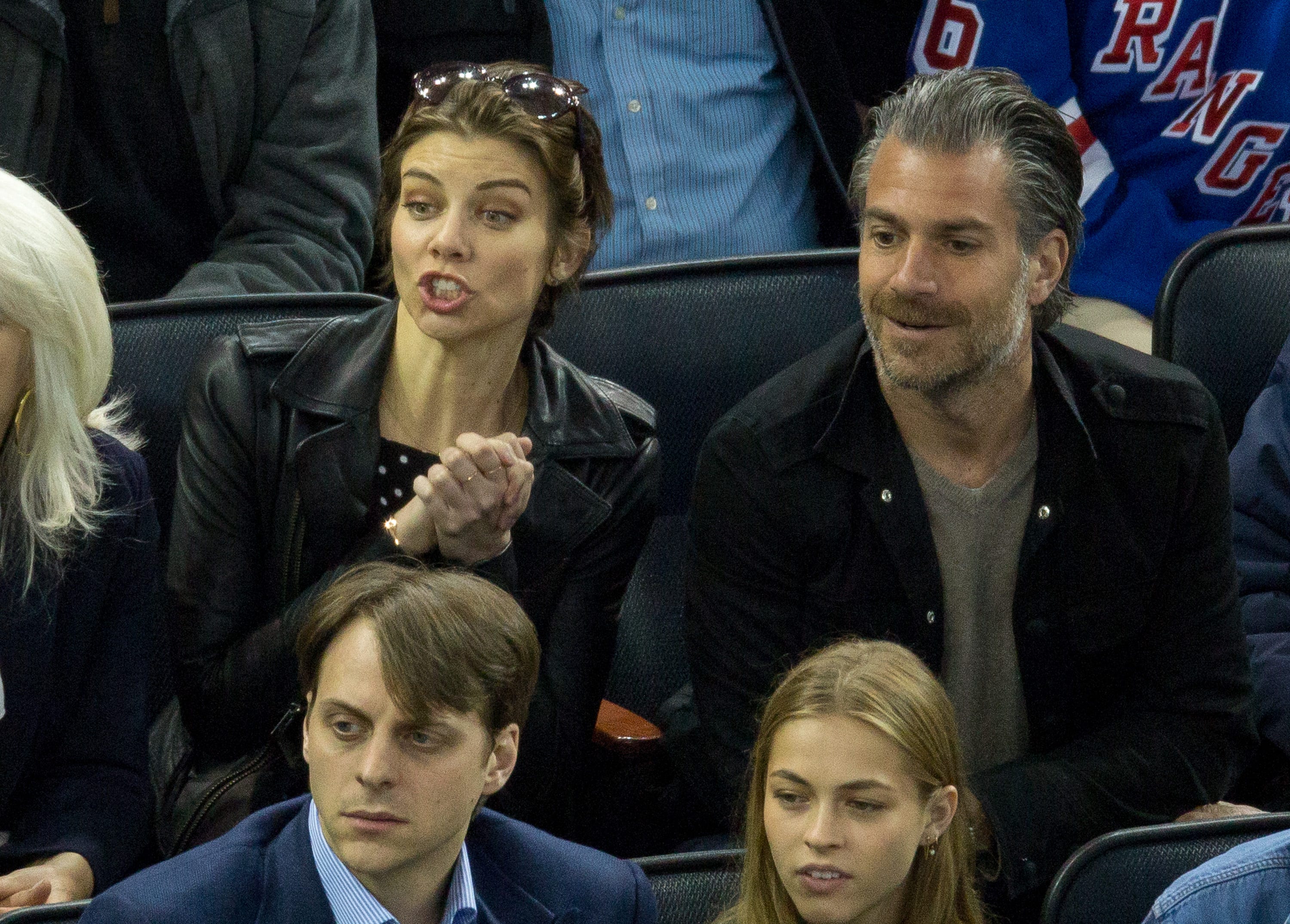 Celebrity na zápase Pittsburgh Penguins vs New York Rangers - play-off Stanley Cupu 2016