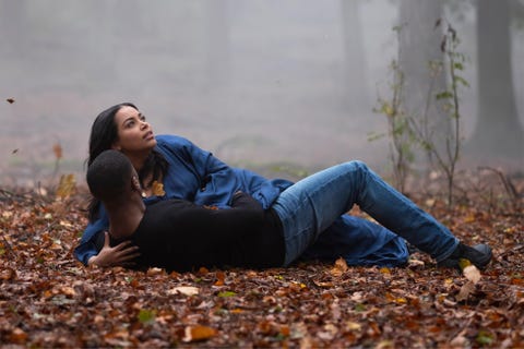 lauren london as pam kelly, michael b jordan as john clark, without remorse