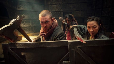laurence ofuarain, sophia brown, michelle yeoh, the witcher blood origin