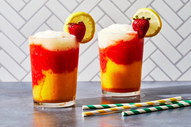 Spiked Ombre Lemonade spiked ombre lemonade