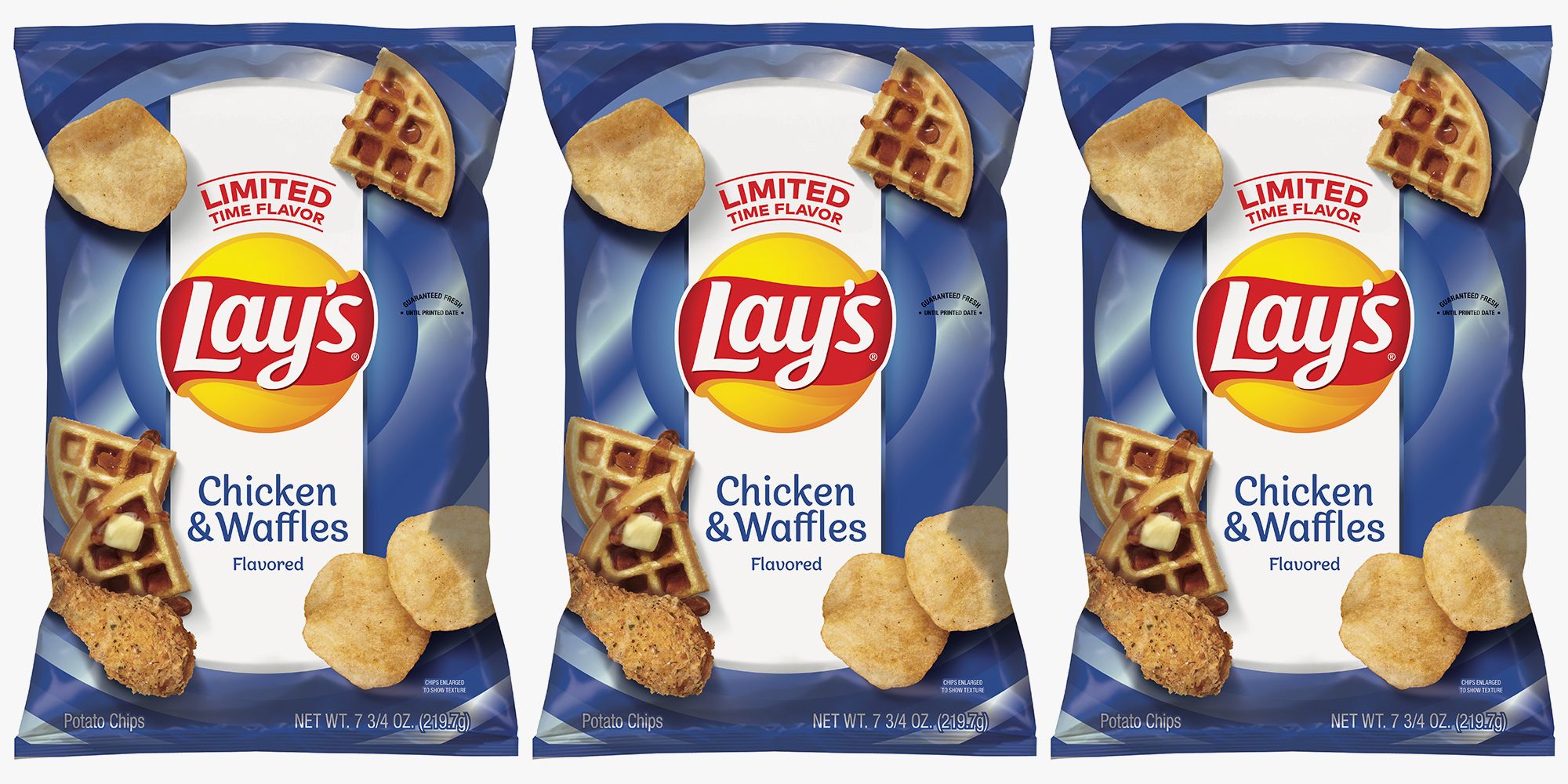 Lay S Has Brought Back Its Chicken Waffles Chips So Consider The Entire Bag Gone