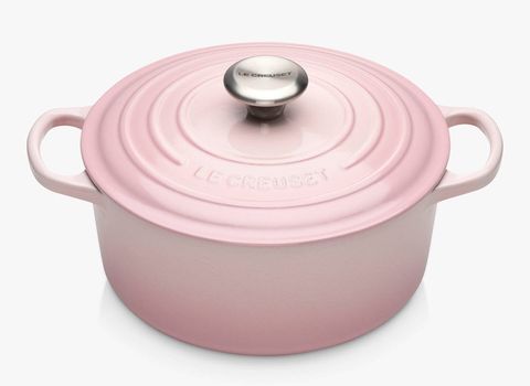 shell pink le creuset