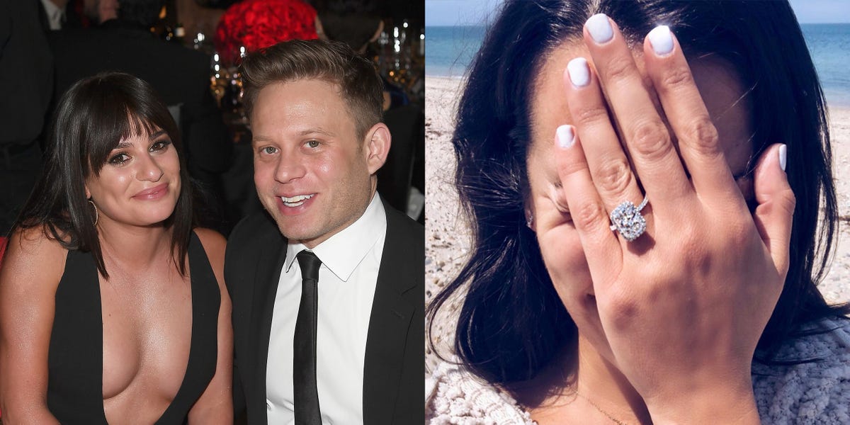 Lea Michele Is Engaged to Boyfriend Zandy Reich - Glee Star Lea Michele