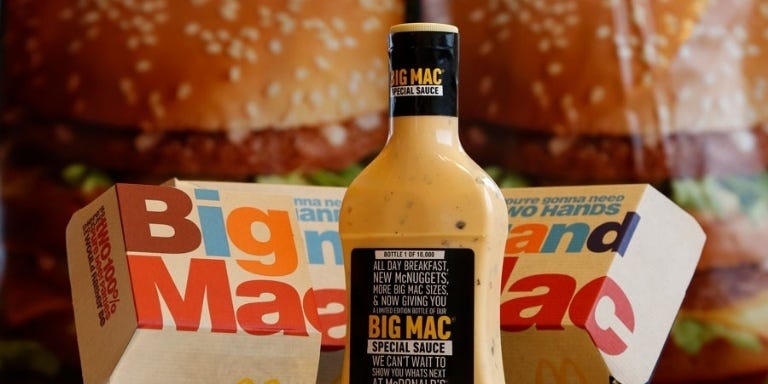 McDonald's Big Mac Sauce Giveaway - How to Get McDonald's Big Mac Sauce