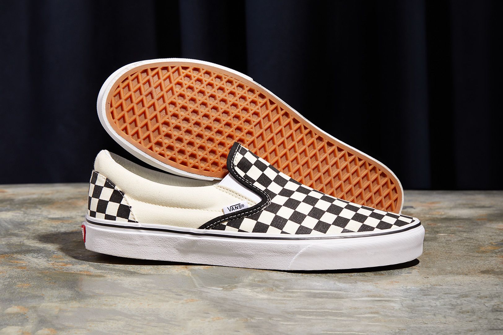 Vans Checkerboard Slip-Ons 