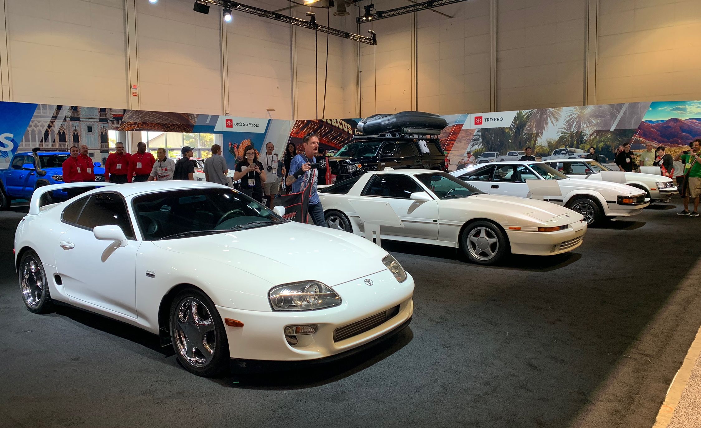 Every Generation Of Toyota Supra Was At Sema 2018