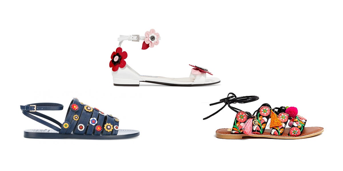 25 Best Flat Sandals - Cute Summer Flats