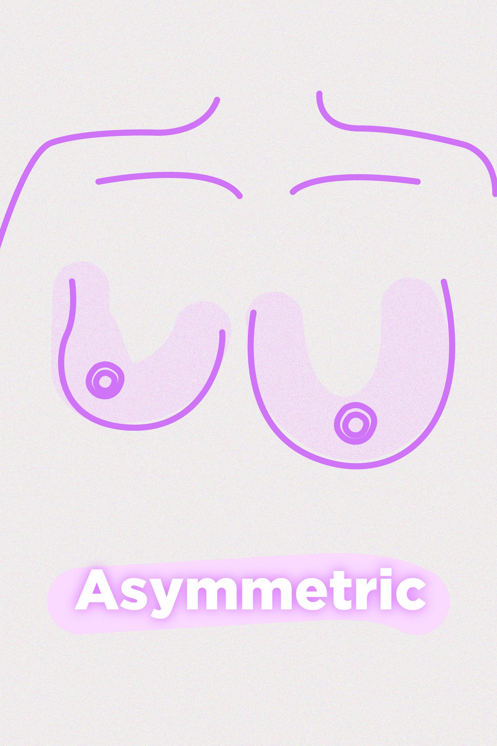 normal b cup breast