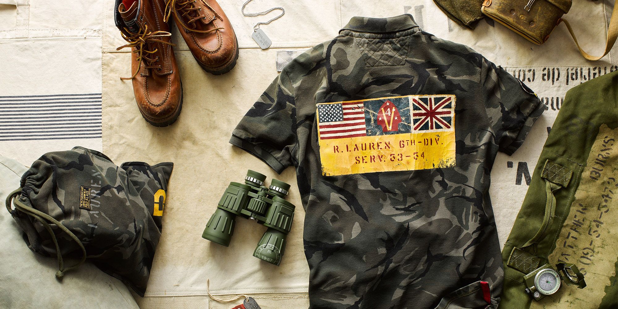 Ralph Lauren Launches Military Polo Shirt