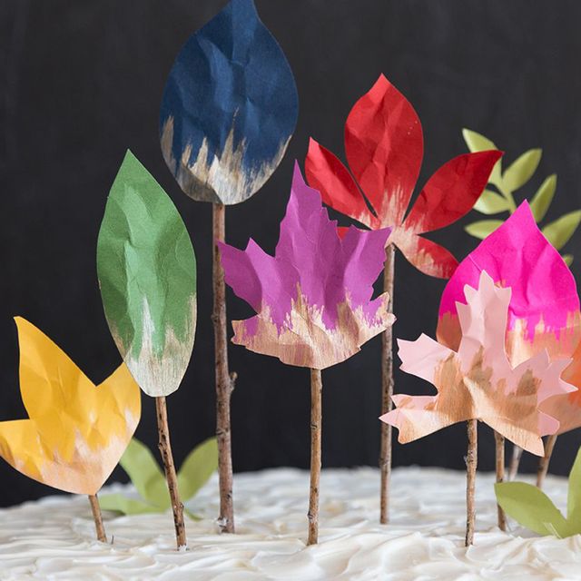 leaf crafts