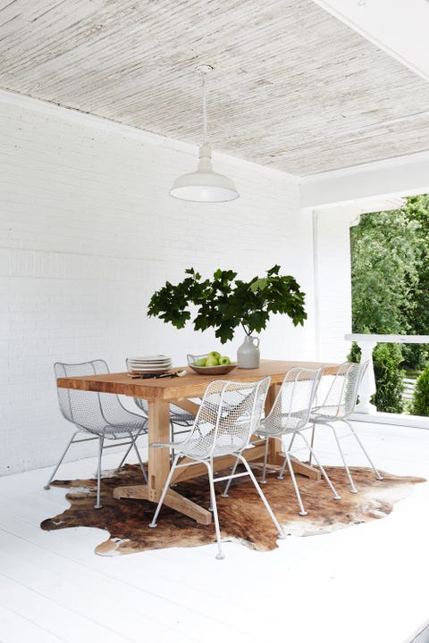 White, Furniture, Table, Property, Outdoor table, Room, House, Chair, Interior design, Outdoor furniture, 