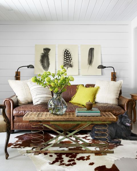 17 Best Types Of Sofas For Every Room, Cottage Style Leather Sofas