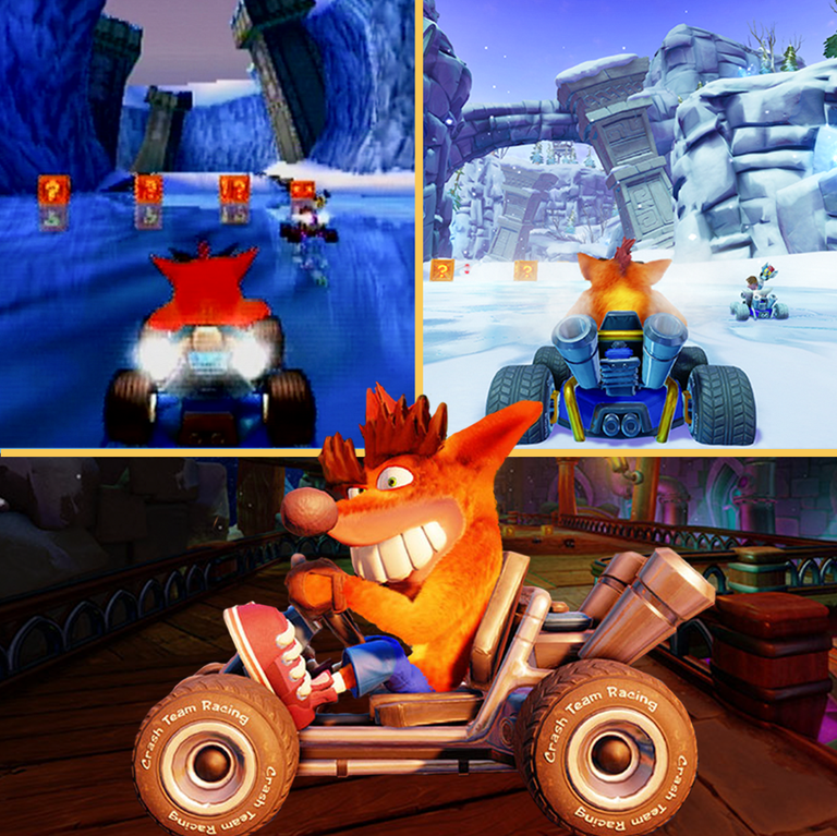 Crash Team Racing Nitro Fueled Review Crash Bandicoot Video Game