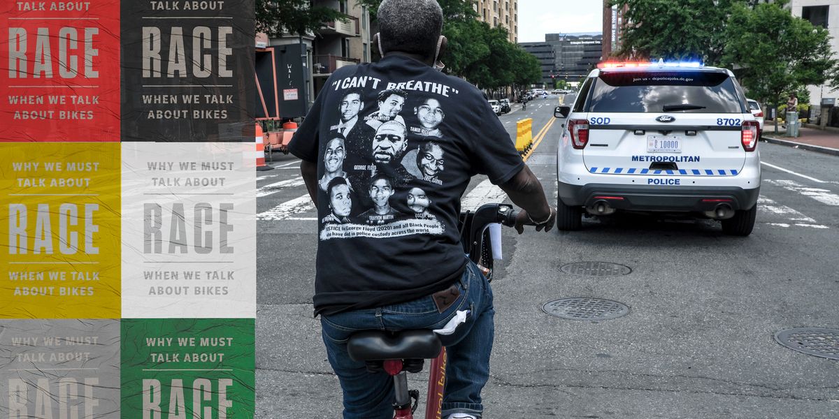 Black Cyclists Are Stopped More Often Than Whites, Police Data Shows