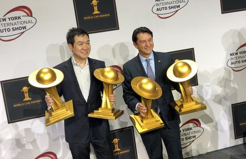 Lauréats Des Hyundai World Car Awards