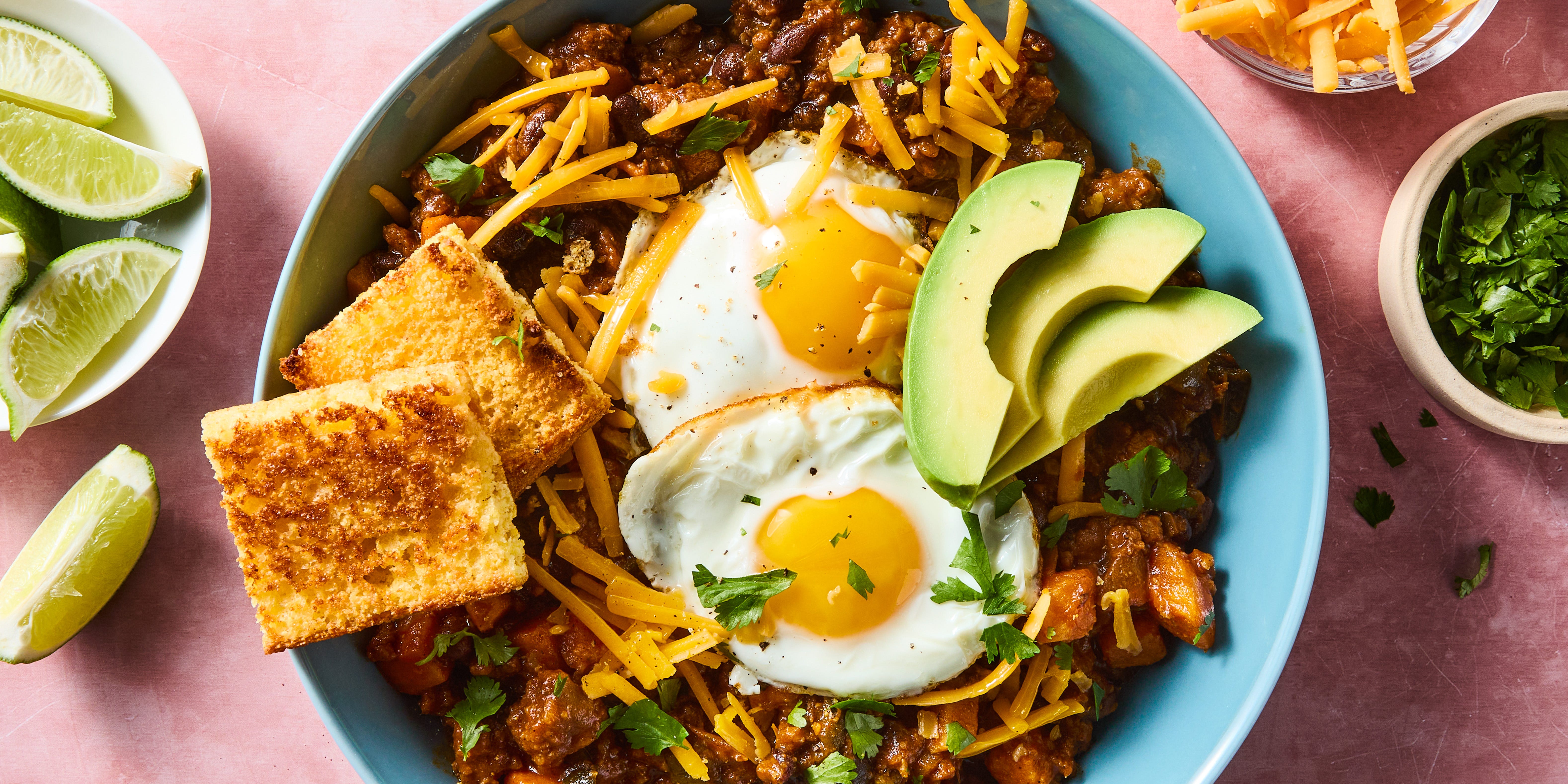 Chorizo Chili Is Our Favorite Way To Have Comfort Food For Breakfast