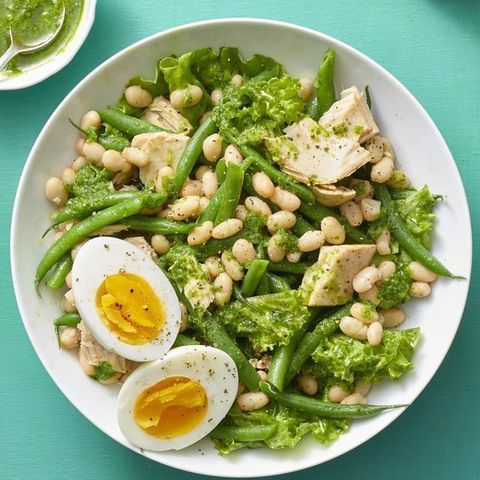 leftover easter egg recipe  white bean salad