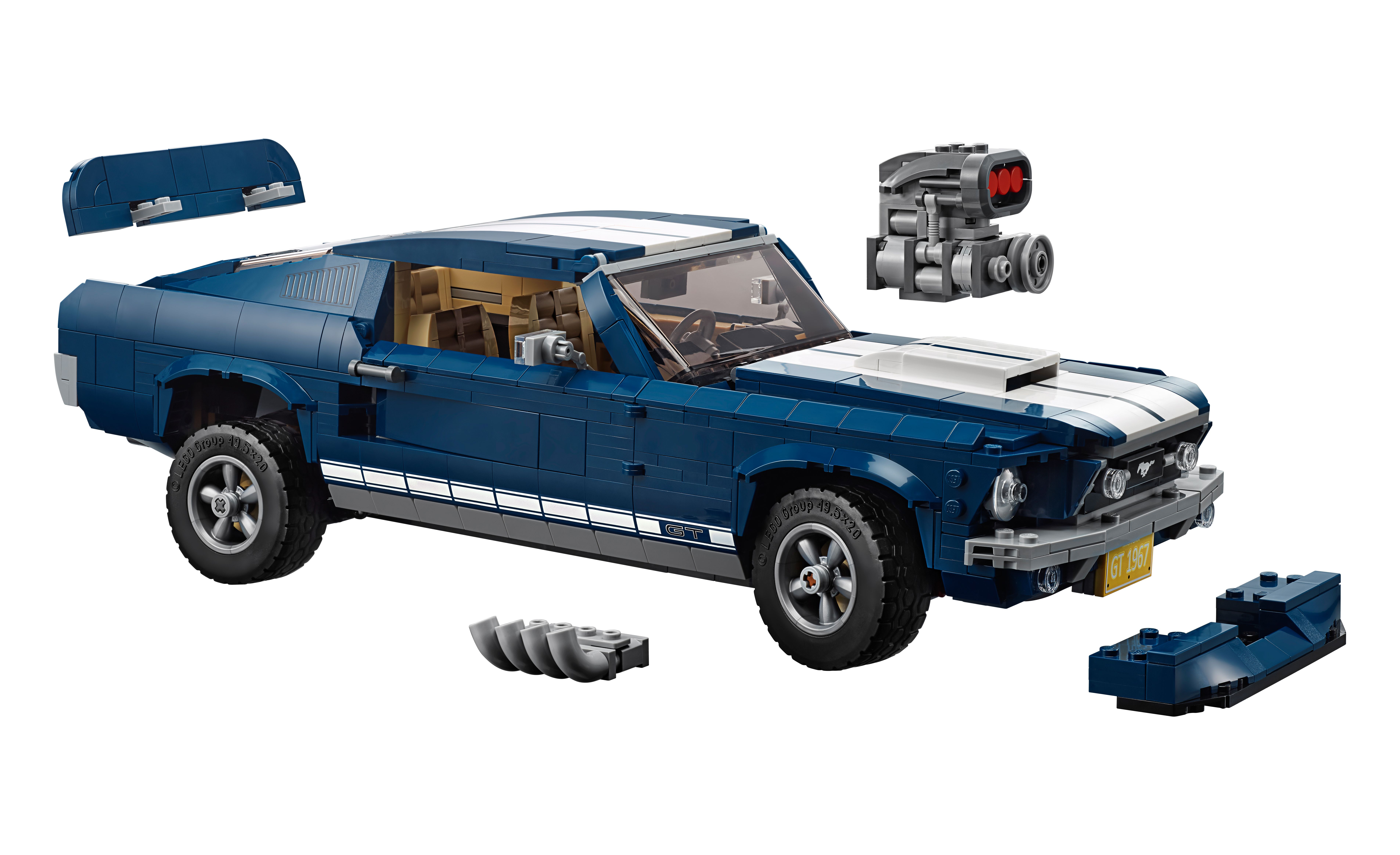 ford mustang lego 1967