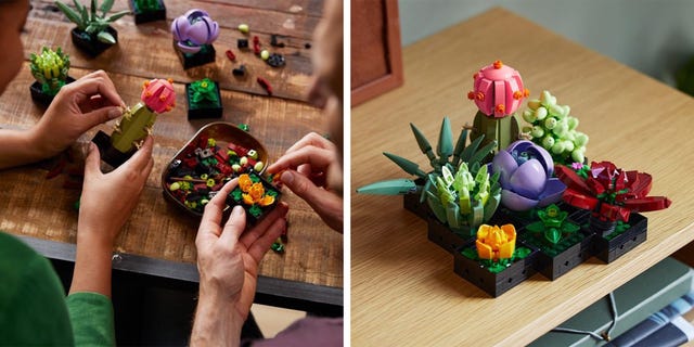 Lego Has a New Succulents Building Kit, So You Can Create Your Own Plants