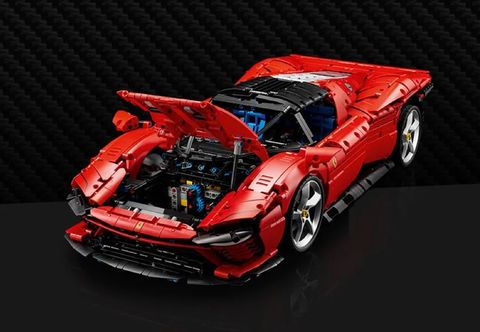 Lego’s Ferrari Daytona SP3 Set Is as Insane because the Actual Automotive