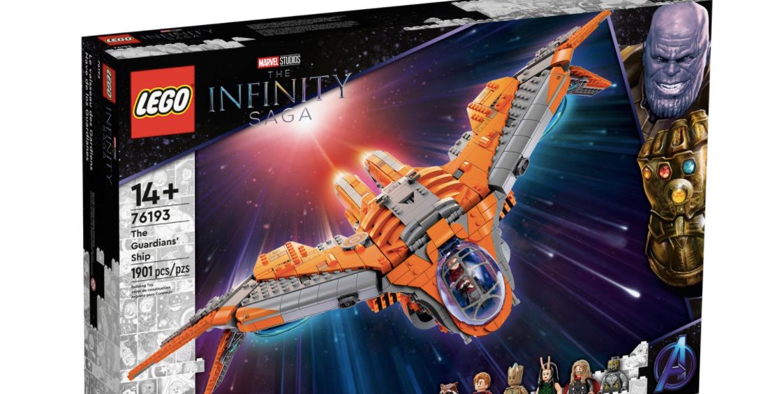 MCU's Guardians of the Galaxy Milano ship LEGO set is now on sale
