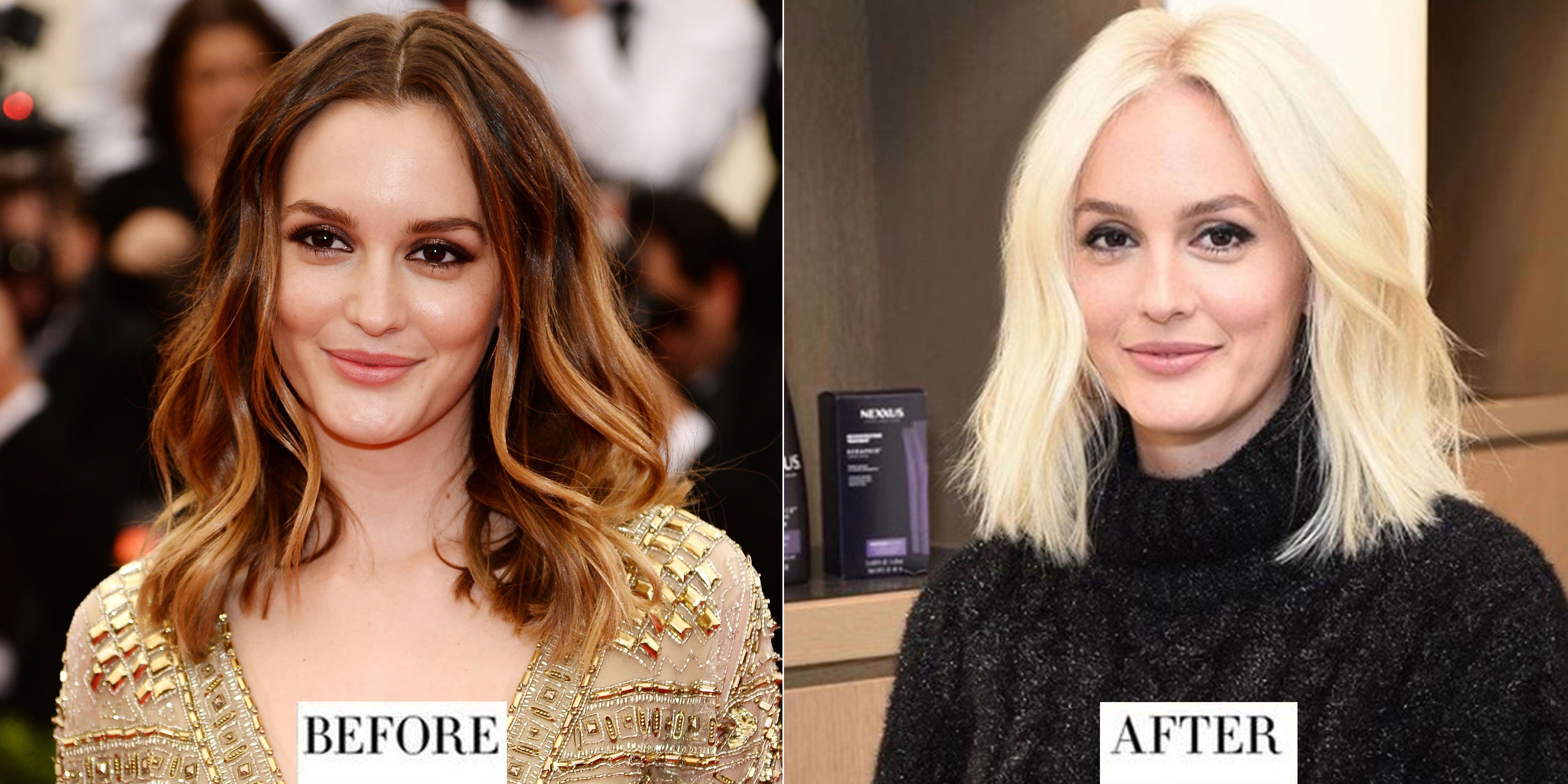 Blonde Hair with Brown Streaks: Before and After Transformations - wide 8