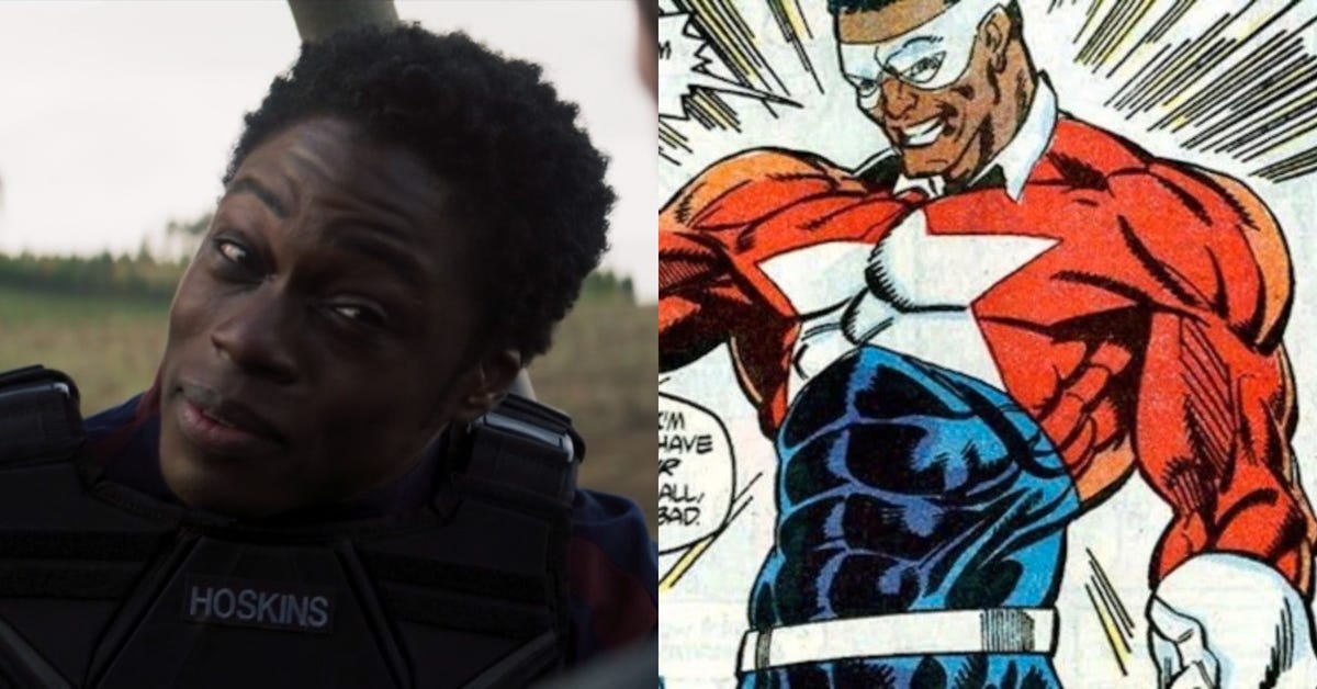 Falcon Y El Soldado De Invierno Quien Es Lemar Hoskins Battlestar El Companero Del Nuevo Capitan America Flipboard