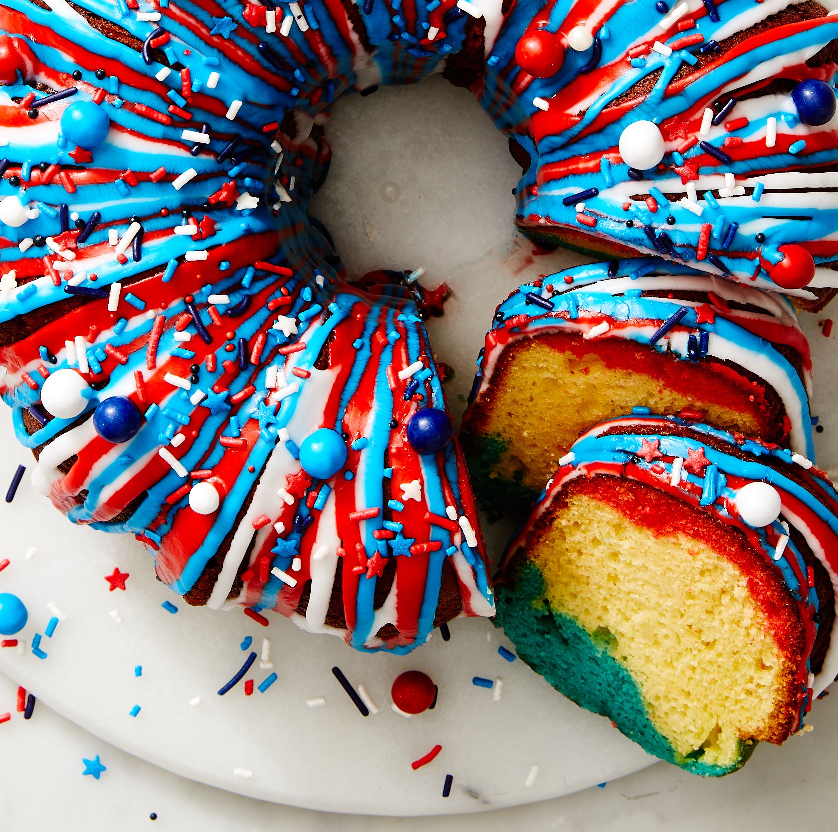 Lemon-Berry Firecracker Cake Is The Best Way To Celebrate Independence Day