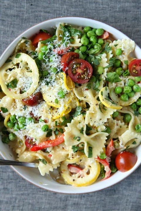 45+ Easy Summer Pasta Recipes - Dinner Ideas with Summer Vegetables