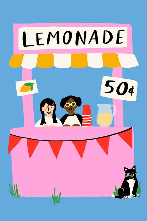 small town traditions lemonade stand